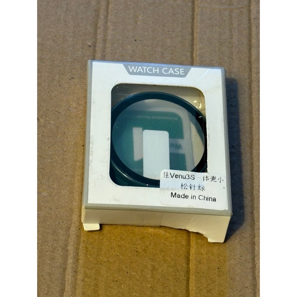 Screen Protector Case Compatible for Garmin Fenix 3s Watch Cover Green